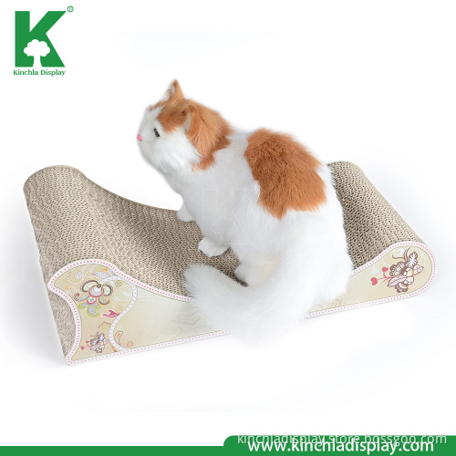 Customized Cardboard Cat Pet Scratcher House Cat Scratcher Furniture Protector